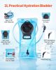 VEVOR Hydration Backpack with 2L TPU Water Bladder, Hydration Pack Backpack, Lightweight Hiking Water Backpack for Men Women