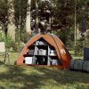 Storage Tent 9 Compartments Gray and Orange Waterproof