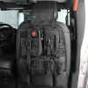 Universal Tactical Vehicle Back Seat Organizer with 3 Detachable Pouches Molle Pouches Truck Seat Organizer Tactical Gear for Car Truck Ford Jeep Vehi