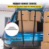 VEVOR Rubber Bungee Cords, 11 Pack 9", 21 Pack 15", 21 Pack 21", Natural Rubber Tie Down Straps with S Hooks