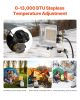VEVOR Propane Tank Top Heater, 13000 BTU Rapid Heating 180-Degree Infrared Radiant Tank Top Gas Heater