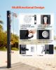 VEVOR 10.6 Gal Solar Heated Shower, 6.7ft Showerhead Height Outdoor Shower, with Handheld & Foot Faucet, Hot & Cold Water Adjustment
