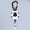 Telescopic Resilience Steel Wire Rope Metal Anti-theft Buckle